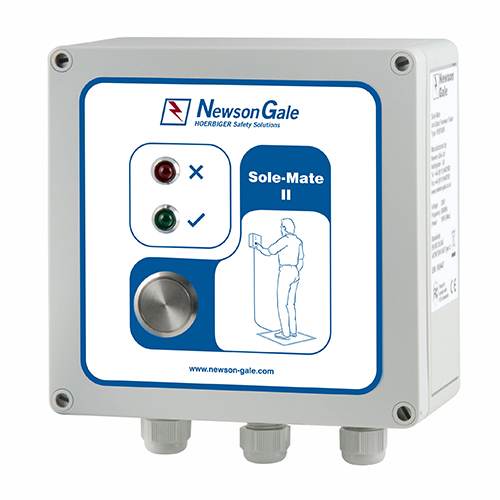 Sole-Mate tester with visual indication