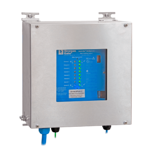 A single grounding system that provides site operators with eight independent active ground monitoring circuits.